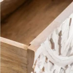 De Casa Carved 3 Drawer Chest - Image 5