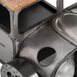 Solid Car Vintage Coffee Table | Recycled Wooden Furniture - Image 6