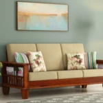 Priti : Sevilla Wooden Sofa Set - Image 7