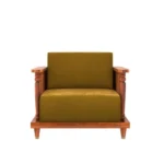Priti : Brescia Wooden Sofa Set - Image 7