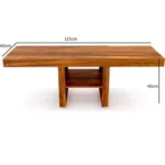 Worcester Natural Wooden Coffee Table - Image 6