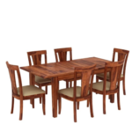 PRITI : Home Center 6 Seater Dining Set - Image 2