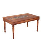PRITI : Woodenio 6 Seater Dining Table Set - Image 6