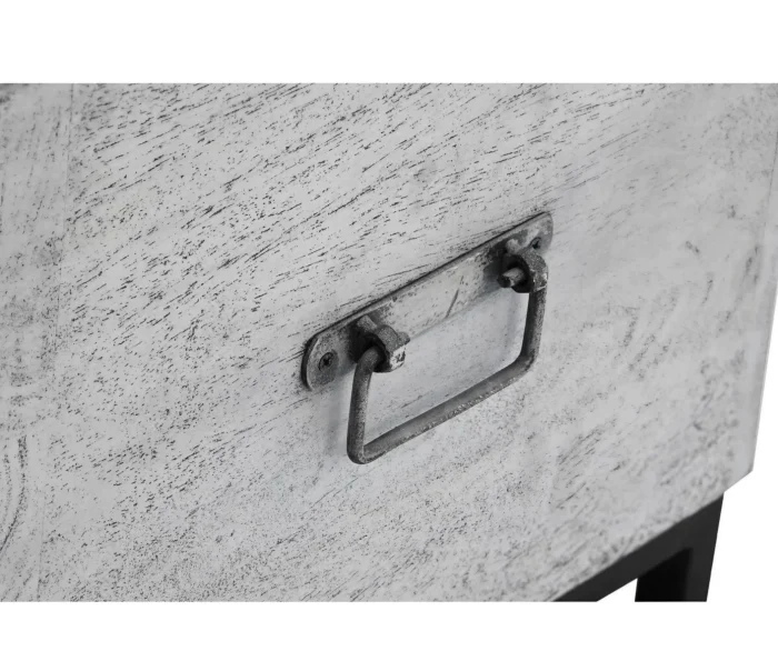 55_clipdrop-enhance Priti Chest Ceramic Grey White Mango Wood (116 X 40 X 50 Cm) - Image 6