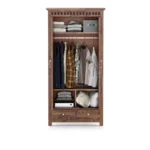 Venus Solid Wood 2 Door Wardrobe - Image 6