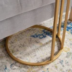 Contemporary Marble Finish Side Table - Image 4