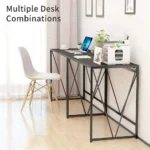 HOME OFFICE COMPUTER DESK EASILY FOLDABLE - Image 3