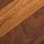 Massive Sheesham Wall Shelf Unit With Tree Edge - Image 8