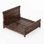 Nantes Solid Wood King Size Bed - Image 5