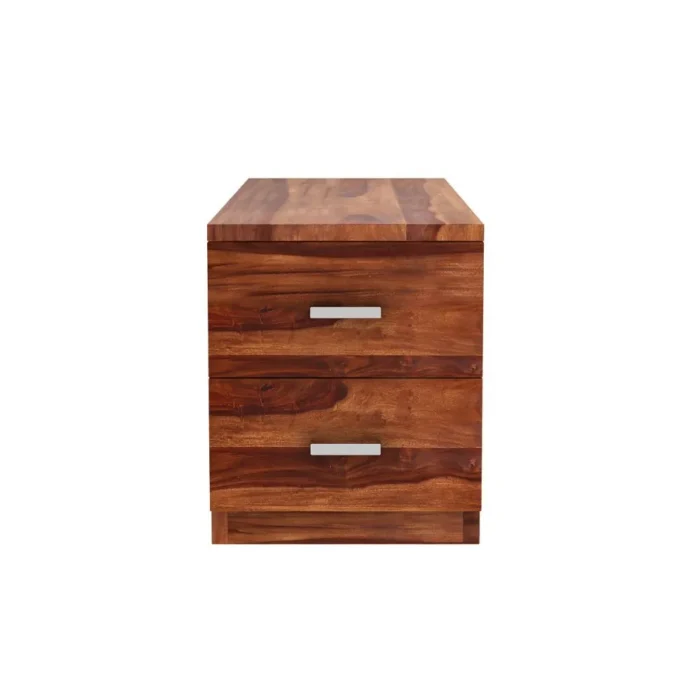 6-23 Priti : L-Shaped Solid Wood Multifunctional Corner Sofa with Storage - Image 7