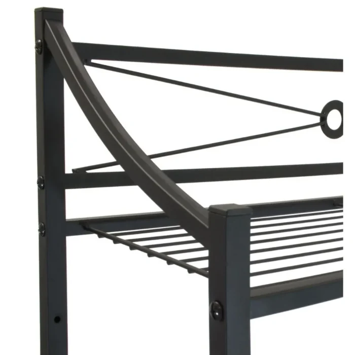 6-36 3-Tier Multipurpose Freestanding Metal Rack Storage Shelves/ Bathroom Rack - Image 6