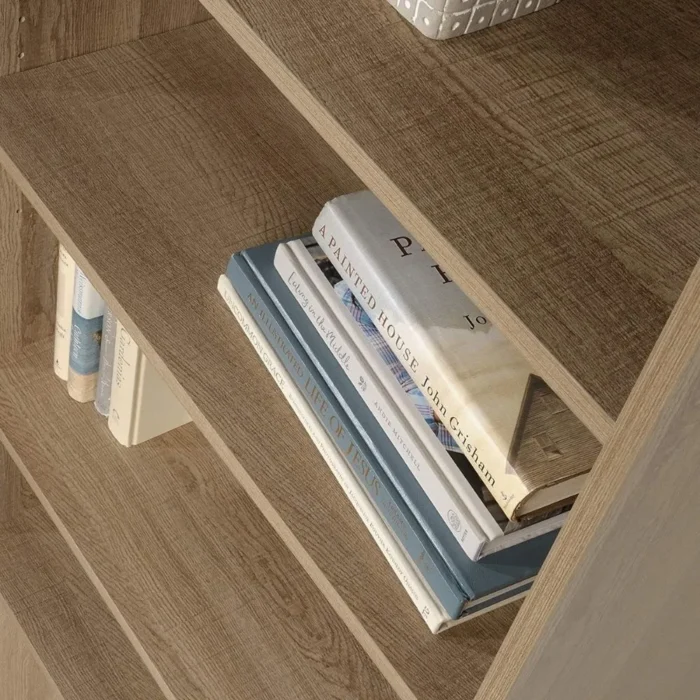 6-37 Perfect Books Cabinet With Doors In Lower Shelves | 4 Open Shelfs Bookcase A - Image 11