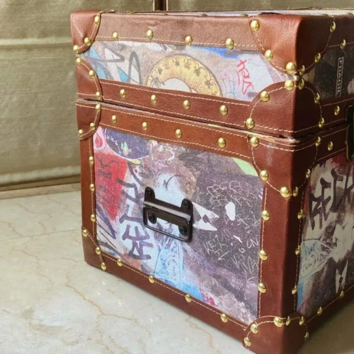 6-41 Beech Decorative Wooden Storage Box For Home - Image 3