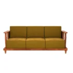 Priti : Brescia Wooden Sofa Set - Image 6