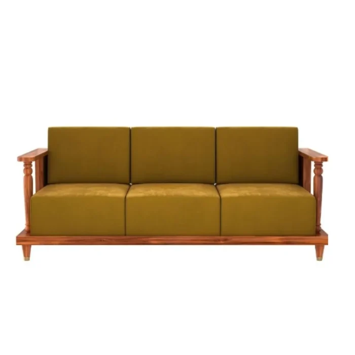 6-50 Priti : Brescia Wooden Sofa Set - Image 6