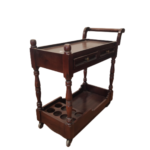 PRITI : Vintage Bar Trolley - Image 2