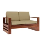Priti : 5 Seater Wooden Sofa Set with Side Storage - Image 8