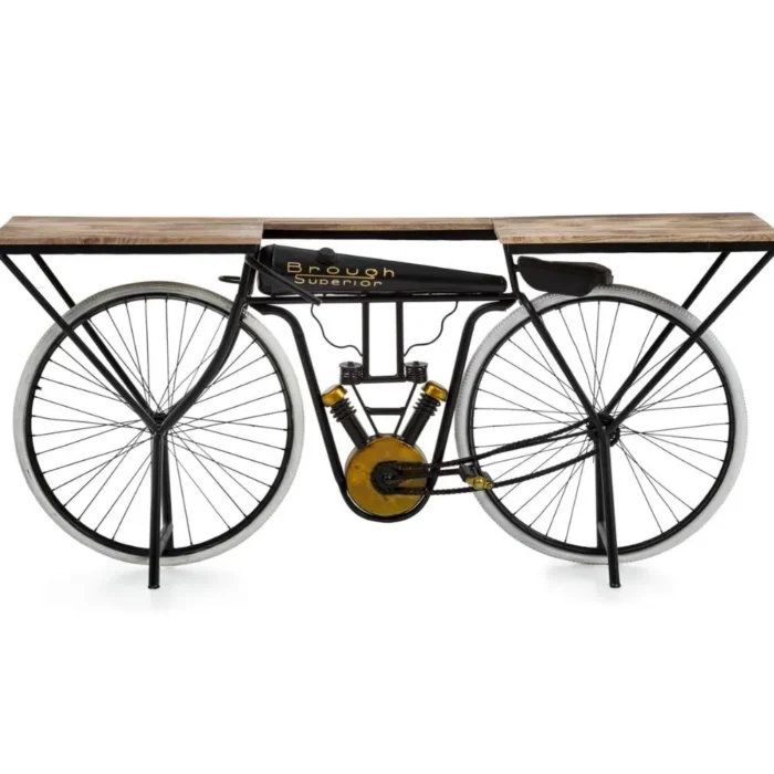 7-25 Recycled Wooden Furniture In Solid Wood And Metal | Bar Furniture - Image 3