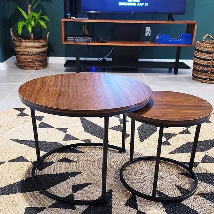 7-29 Portsmouth Wooden Nesting Table - Image 5