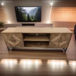 Lusaka Carved Wooden TV Cabinet