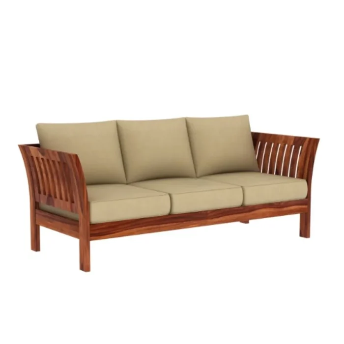 8-21 Priti : Annecy Wooden Sofa Set - Image 9