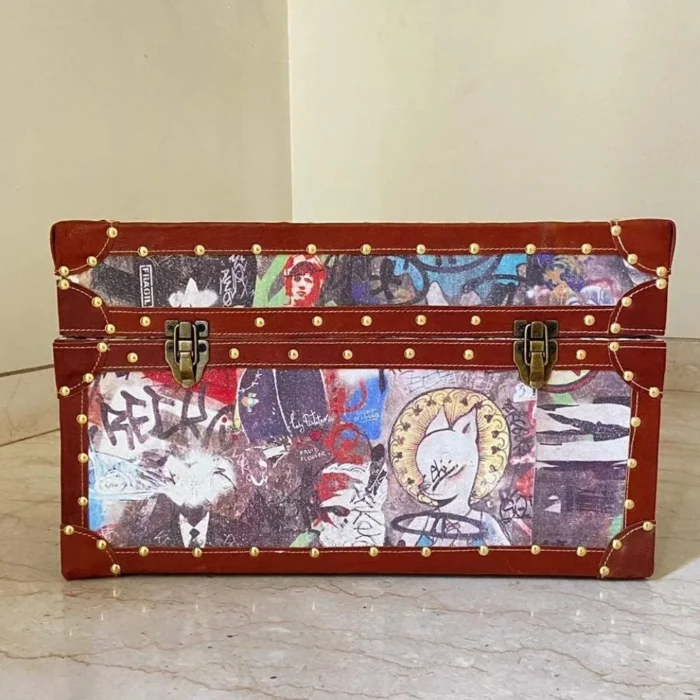 8-23 Beech Decorative Wooden Storage Box For Home - Image 7