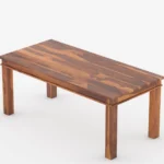 PRITI : Antipolo Rustic Solid Wood Dining Table Chair Set - Image 9