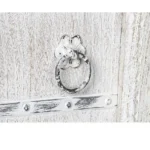Canary Carved Solid Wooden Cabinet 2 Door - Image 6