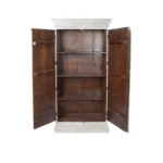 Canary Carved Solid Wooden Cabinet 2 Door - Image 3