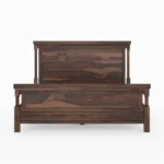 Nantes Solid Wood King Size Bed - Image 6
