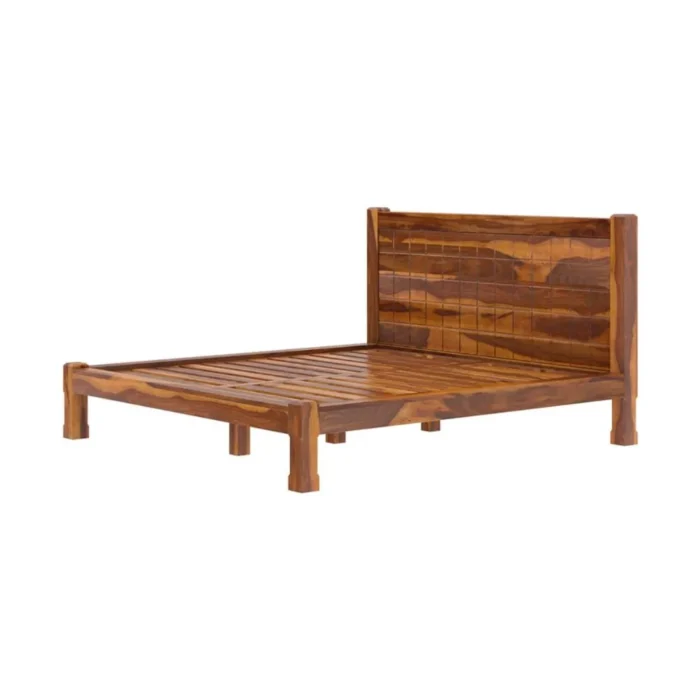 Priti : Austin Solid Wood Platform Bed - Image 7