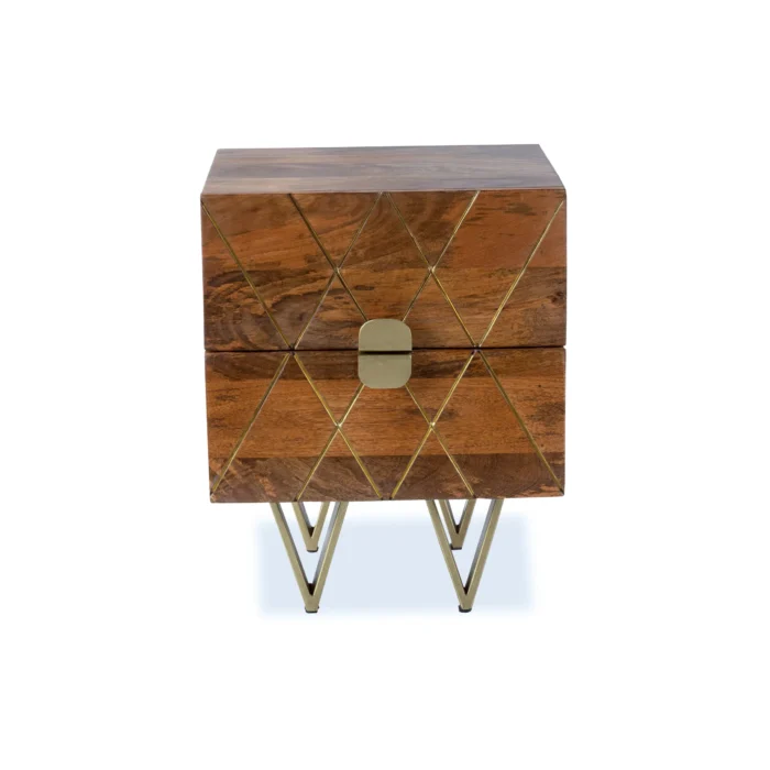 Lille Solid Wood Nightstand - Image 2