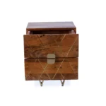 Lille Solid Wood Nightstand - Image 3