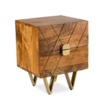 Lille Solid Wood Nightstand - Image 5