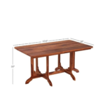 PRITI :Adolphe 6 Seater Dining Set - Image 7