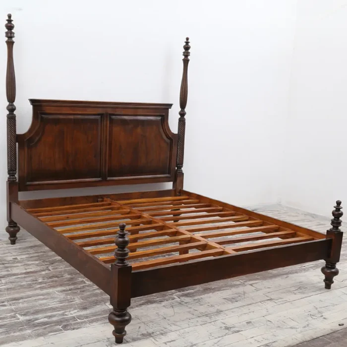 BHA-10005-1 Priti Four Poster King Size Bed - Image 1