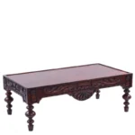 Hove Wooden Carved Coffee Table - Image 3