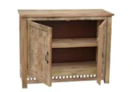 Nairobi Hand Carved 2 Door Sideboard - Image 2