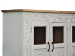 Ariande White 4 Door Sideboard - Image 9