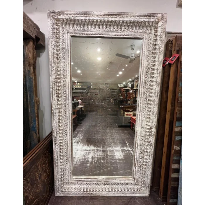 Priti Large Carved Mirror Frame - Image 1