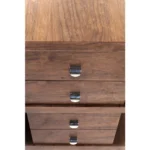 Priti Desk Soft Snake Walnut -150x70cm - Image 6