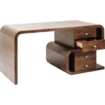 Priti Desk Soft Snake Walnut -150x70cm - Image 7