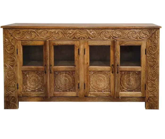 Cape 4 Door Sideboard Natural - Image 3