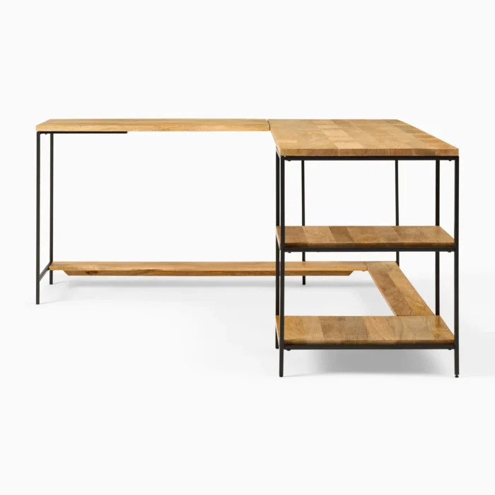 Modular-L-Shaped-Desk3 Priti Industrial Storage Modular L-Shaped Desk Open Shelves - Image 3