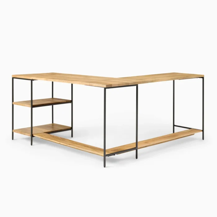 Modular-L-Shaped-Desk5 Priti Industrial Storage Modular L-Shaped Desk Open Shelves - Image 7