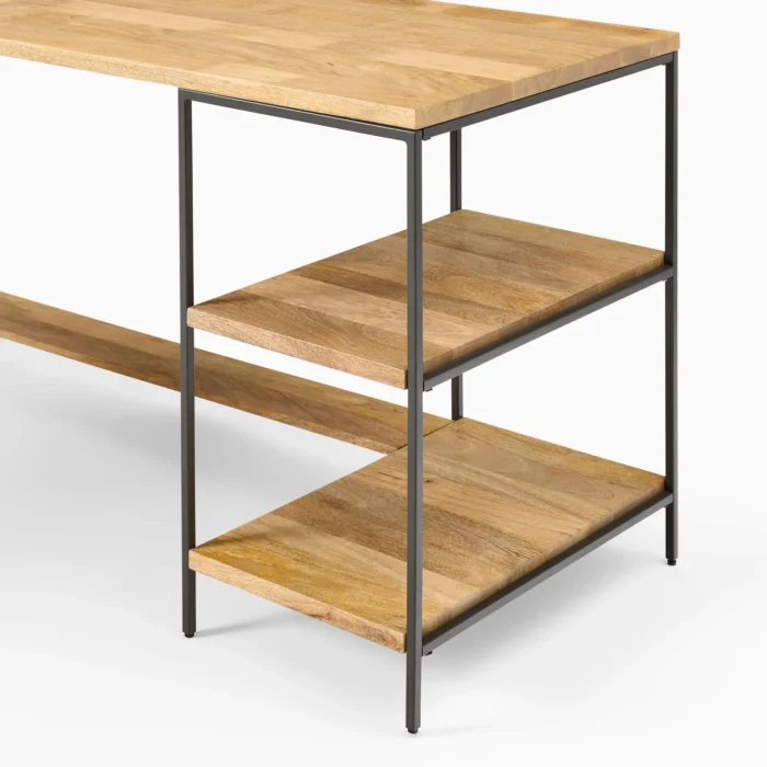 Modular-L-Shaped-Desk6 Priti Industrial Storage Modular L-Shaped Desk Open Shelves - Image 6