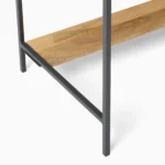 Priti Industrial Storage 2-Piece Modular Desk Open Shelves - Image 3