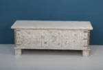 PRITI BRASS & WOOD SANDBLAST FINISH TRUNK - Image 2