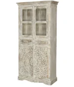 Goose Hand-Carved Wooden Showcase - Image 2