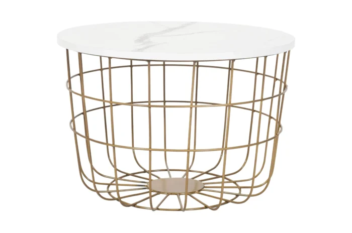 TCF_9379-scaled Salamanca Marble Finish Coffee Table - Image 5
